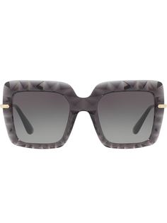 Dolce & Gabbana Eyewear солнцезащитные очки в квадратной оправе