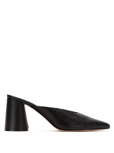 Sarah Chofakian leather mules