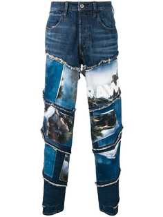 G-Star Raw Research джинсы с принтом