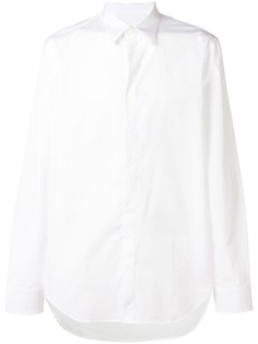 Maison Margiela рубашка с потайной застежкой