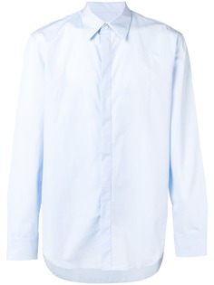 Maison Margiela рубашка с потайной застежкой