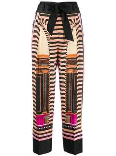 Temperley London широкие брюки с принтом