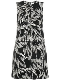 Victoria Victoria Beckham foliage print shift dress