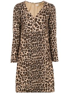 P.A.R.O.S.H. leopard printed dress