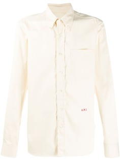 Ami Paris рубашка с длинными рукавами и логотипом
