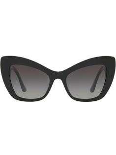 Dolce & Gabbana Eyewear затемненные солнцезащитные очки в оправе "кошачий глаз"