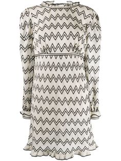 Missoni платье с узором зигзаг