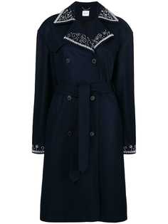 Magda Butrym double breasted trench coat