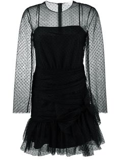 RedValentino многослойное платье из тюля