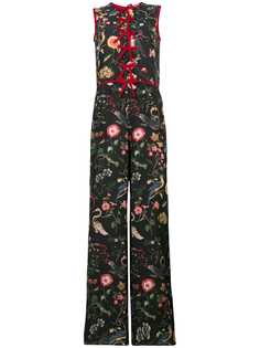RedValentino bow trimmed sleeveless jumpsuit