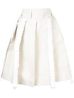 Marni юбка А-образного силуэта со складками