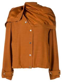 3.1 Phillip Lim куртка со съемным шарфом