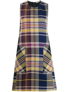 Bottega Veneta платье в клетку