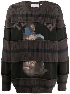 Telfar трикотажный свитер с контрастными вставками