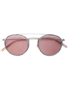 Oliver Peoples солнцезащитные очки в круглой оправе