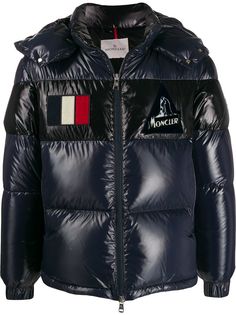 Moncler стеганый пуховик Gary