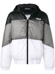 Fila куртка в стиле колор-блок на молнии