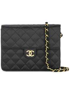 Chanel Pre-Owned стеганая сумка на плечо