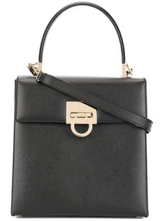Salvatore Ferragamo Pre-Owned сумка с застежкой Gancini