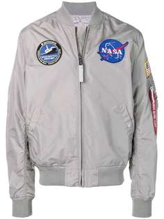Alpha Industries куртка-бомбер с нашивкой NASA