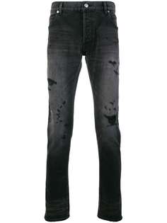 Balmain distressed skinny jeans