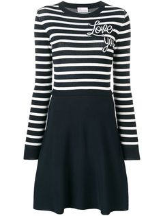 RedValentino трикотажное платье Love You