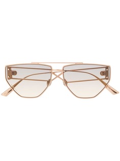 Dior Eyewear солнцезащитные очки в шестиугольной оправе