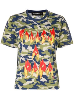 Filles A Papa Fire printed T-shirt