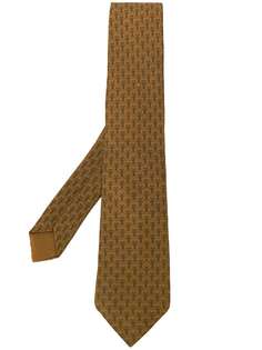 Hermès галстук 2000-х годов с цветочным узором