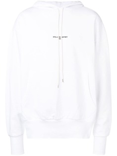 Stella McCartney толстовка с капюшоном и логотипом