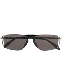 Alexander McQueen Eyewear солнцезащитные очки в прямоугольной оправе