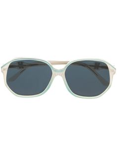 Yves Saint Laurent Pre-Owned солнцезащитные очки 1970-х годов с затемненными линзами