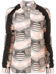 RedValentino блузка с оборками
