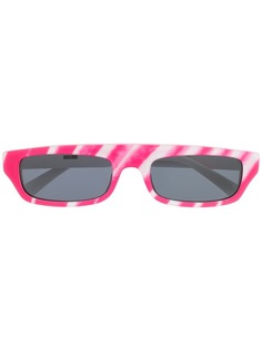 Moschino Eyewear солнцезащитные очки Brushstroke