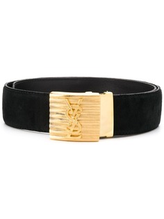 Yves Saint Laurent Pre-Owned ремень логотипом на пряжке