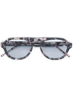 Thom Browne Eyewear солнцезащитные очки с затемненными стеклами