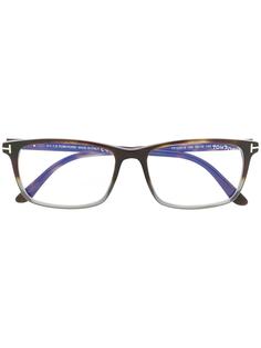 Tom Ford Eyewear классические очки в квадратной оправе