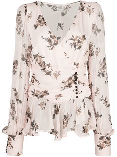 Baum Und Pferdgarten шифоновая блузка с цветочным принтом