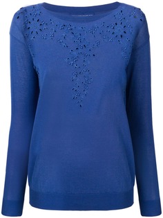 Ermanno Scervino свитер с вышивкой