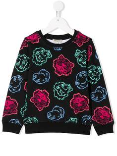 Kenzo Kids свитер с принтом