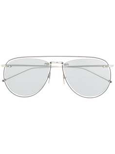 Thom Browne Eyewear солнцезащитные очки-авиаторы