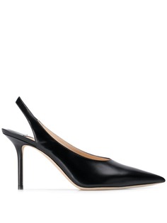 Jimmy Choo туфли-лодочки Ivy 85 с ремешком на пятке