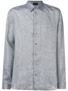 Emporio Armani однотонная рубашка