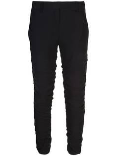 Ann Demeulemeester укороченные брюки со сборками