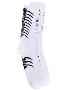 UNRAVEL PROJECT носки с принтом