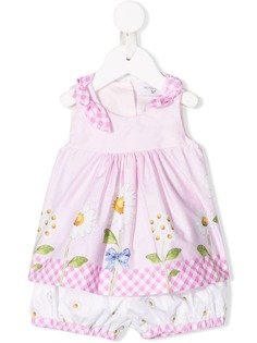 Monnalisa комплект-двойка с цветочным принтом