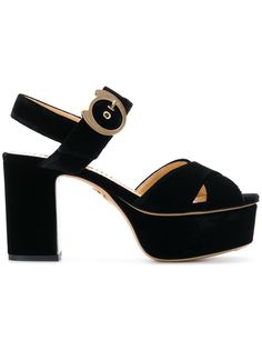 Charlotte Olympia босоножки с пряжкой