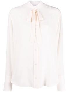 Stella McCartney блузка с бантом и длинными рукавами
