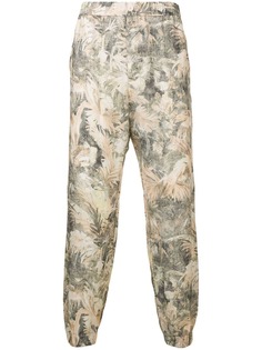 Etro брюки с изображением пальм
