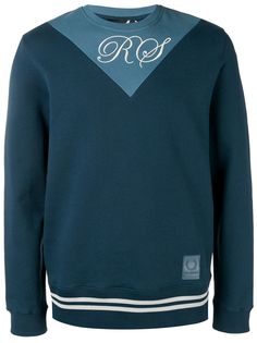 Raf Simons X Fred Perry двухцветная толстовка